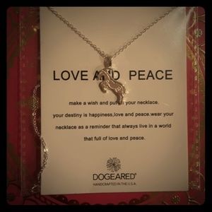 New Dogeared Necklace. Love And Peace.
